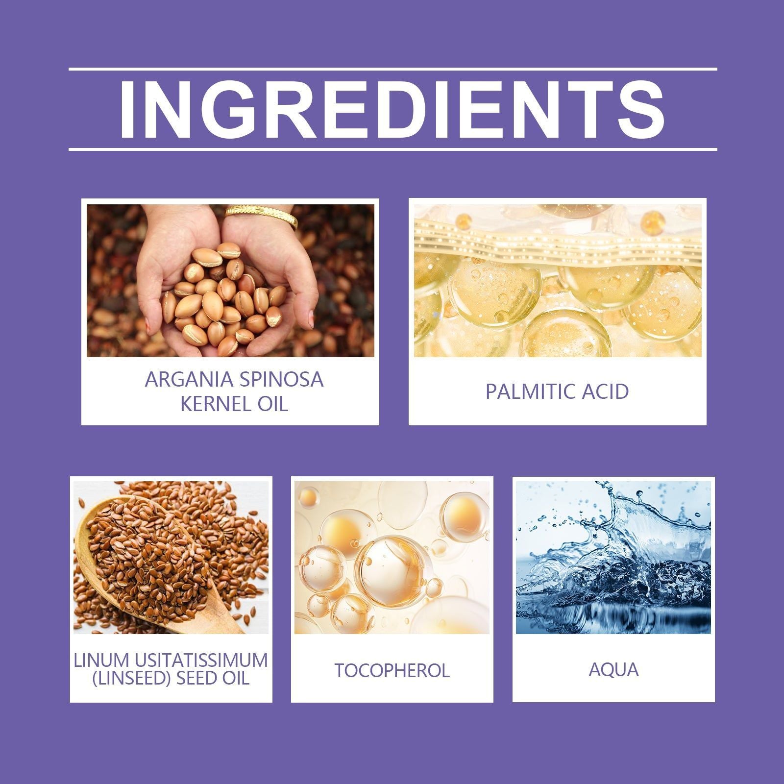 Argan Hair Essential Oil, Moisturizing Dry Hair, Bright Blonde, Reduces Hair Loss ,100ml