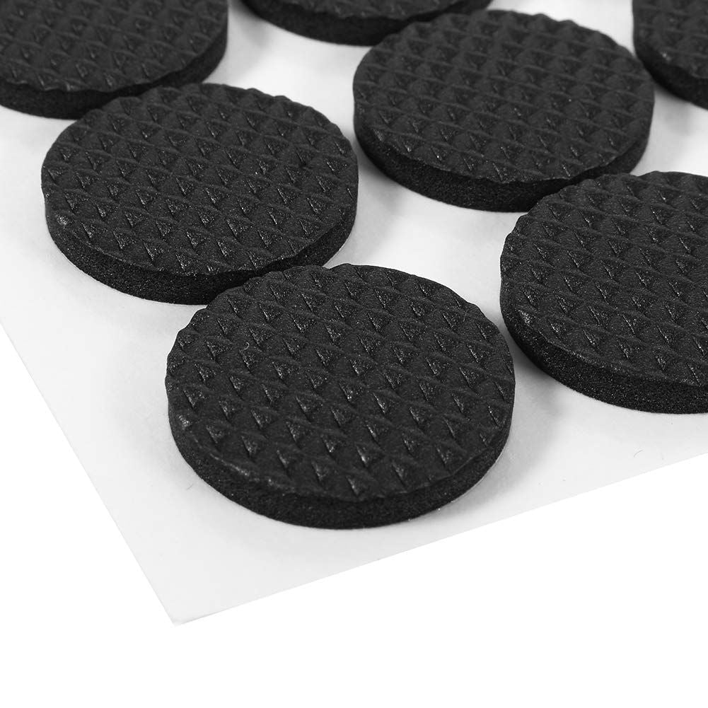 Non-slip Self-adhesive Rubber Feet Pads Black Funiture Chair Pads Protector Floor Protectors
