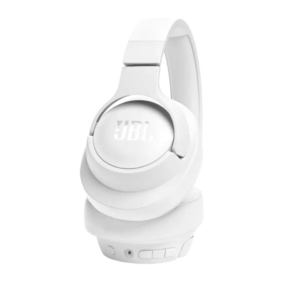 JBL Tune 720BT Wireless Over-Ear Headphones With JBL Pure Bass Sound, Up to 76-Hours Battery Life, White