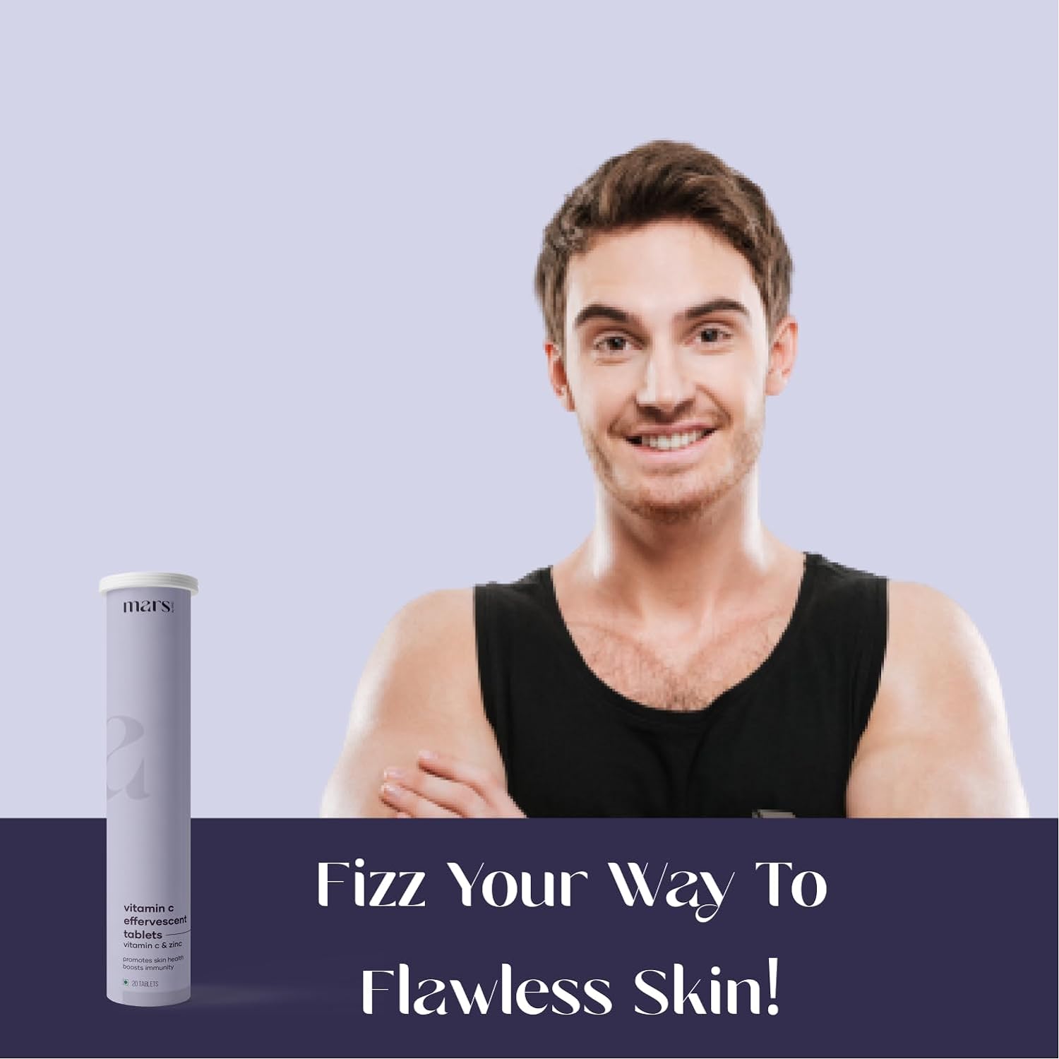 أقراص GHC Mars الفوارة بالفيتامين C، 20 قرصًا