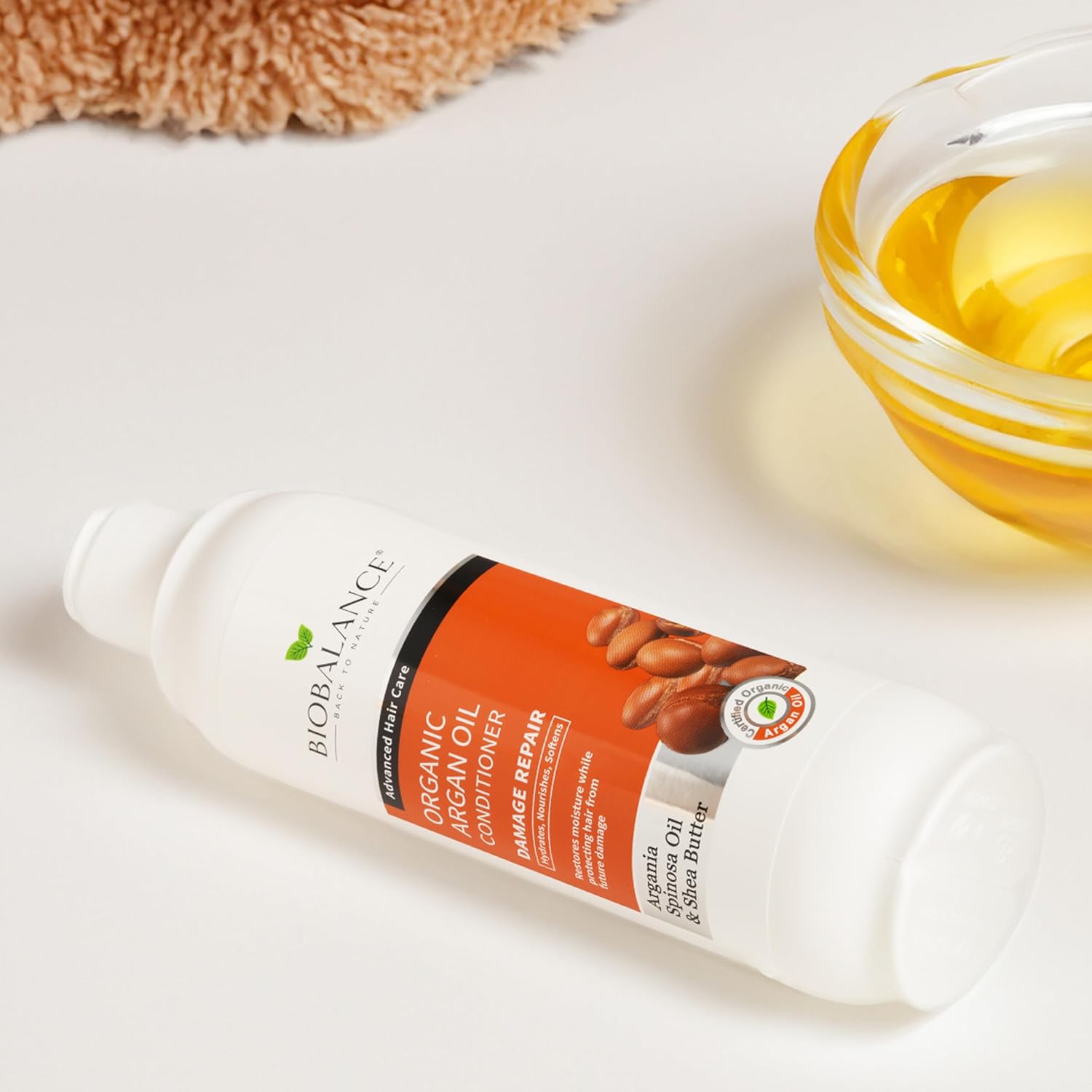 بلسم زيت الأرغان العضوي من Biobalance 330 مل
