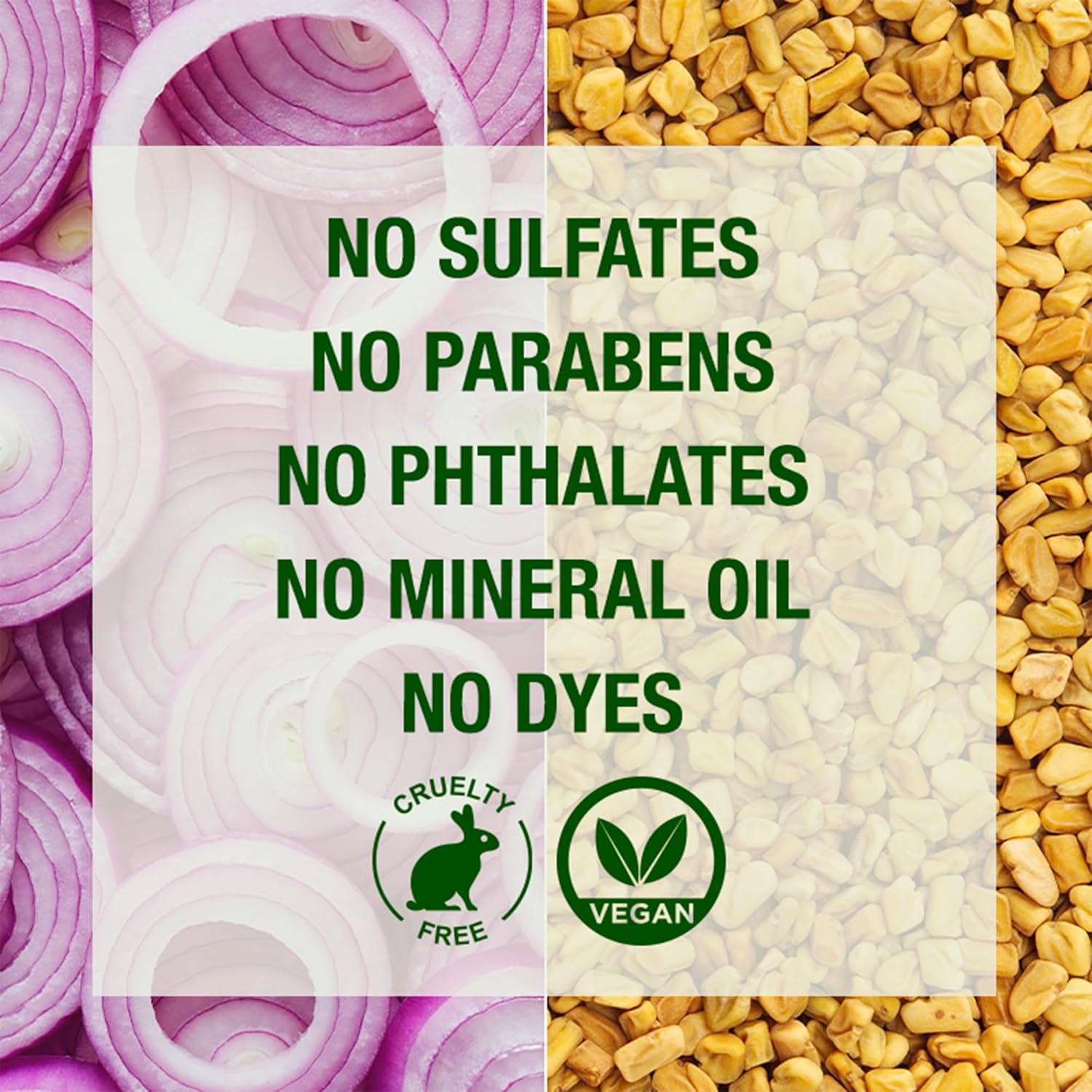 شامبو Nykaa Naturals لتنمية الشعر بالبصل والحلبة