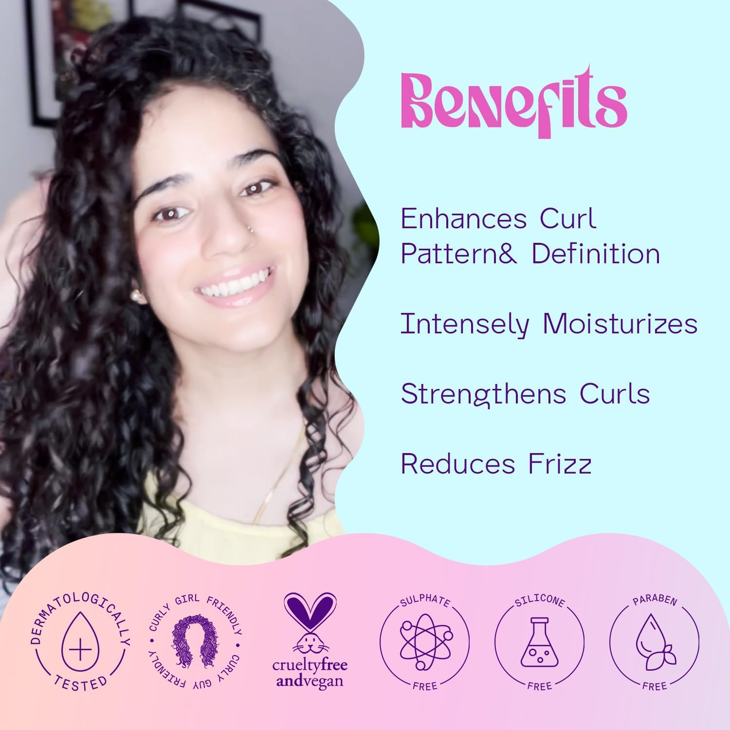 ARATA Curly Hair Cream 100g