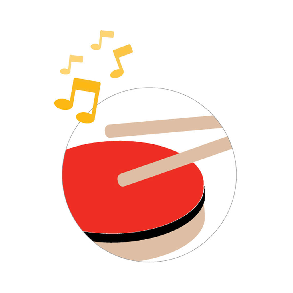 PlanToys Musical Band — Wooden Drum Set