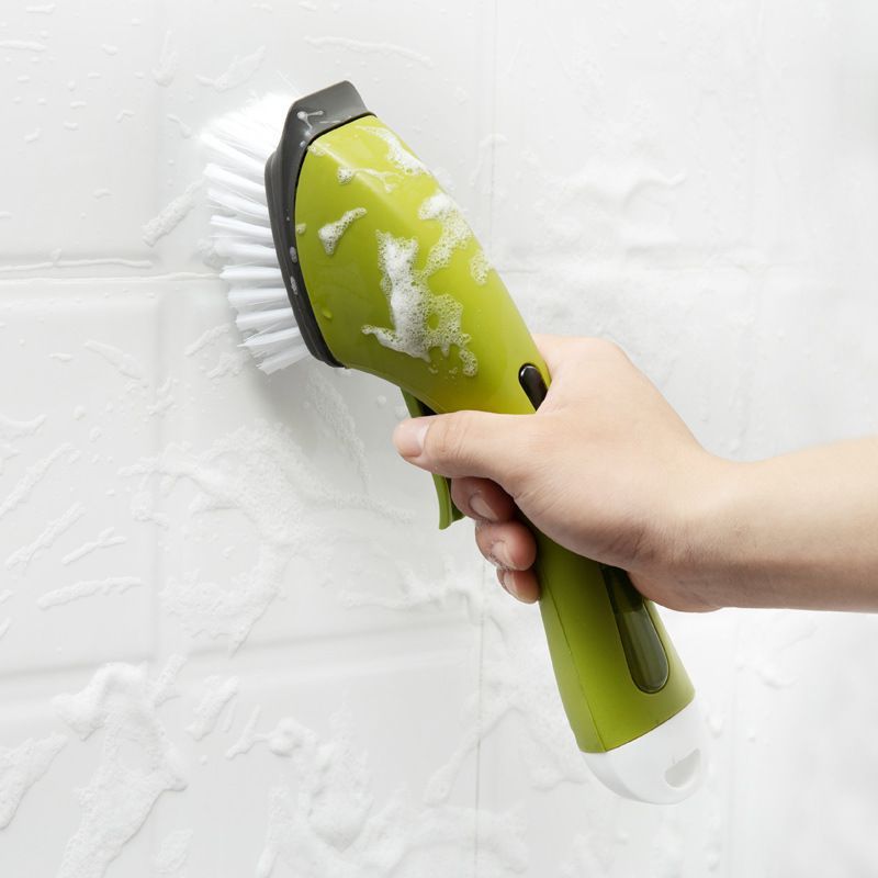 Long Handle Kitchen Cleaning Brush Refill Liquid Soap Washing Scrub Brush
