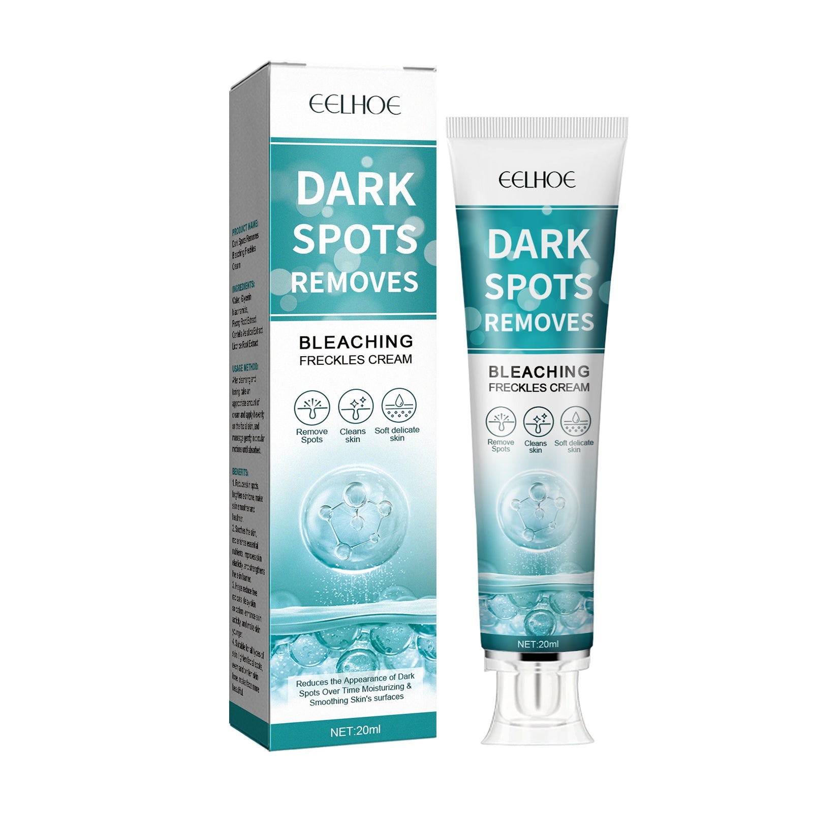 Brightening Spot Cream, Hydrates, Rejuvenates, Dilutes Dark Spots, Acne Treatment, Skin Whitening, Moisturizing, Anti-Aging ,20ml