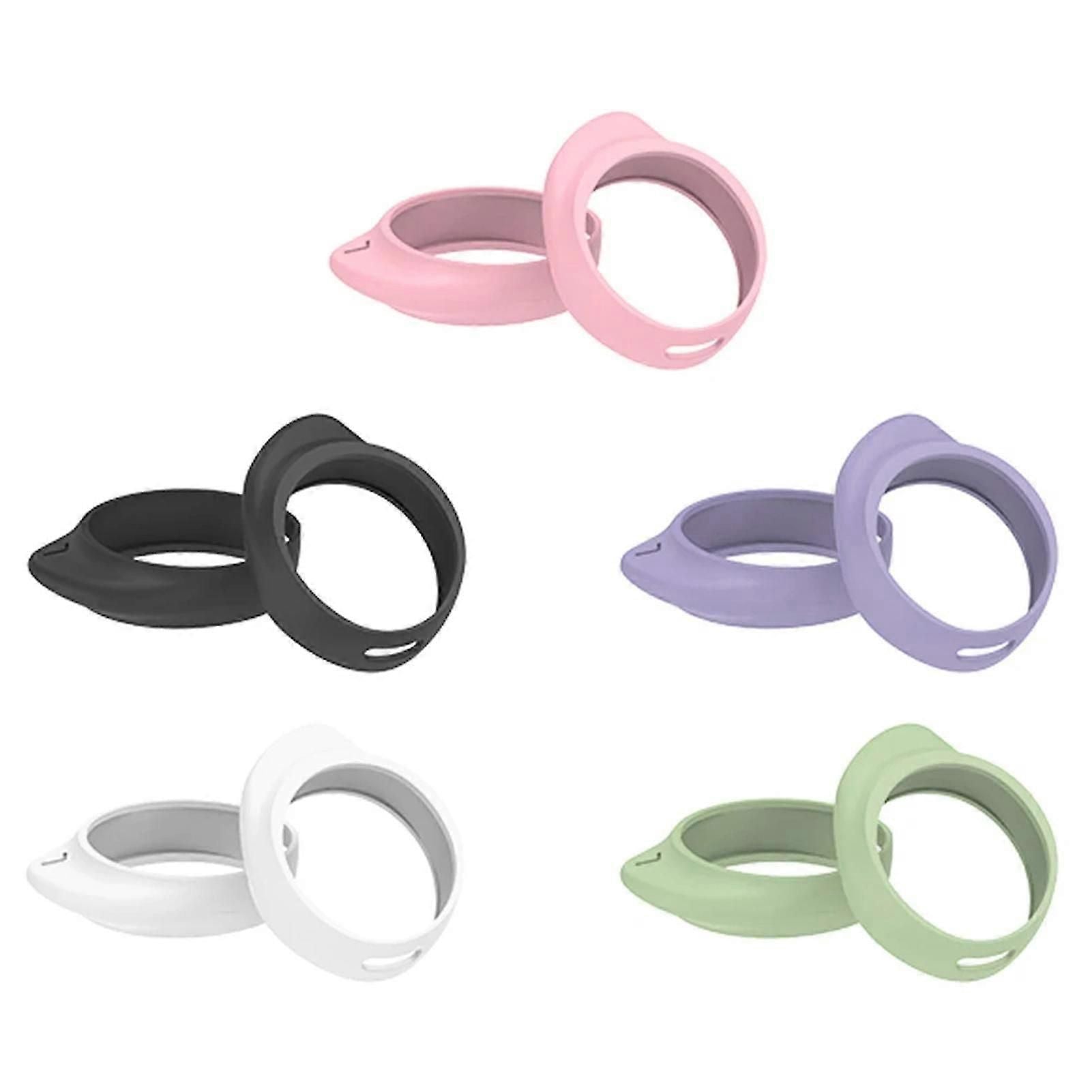 5 Pairs Silicone Replacement Ear Tips Wingtips for Samsung Galaxy Buds FE 2023 Soft Elastic Noise Cancelling Earbuds Accessories