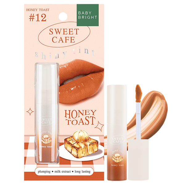 SWEET CAFE SHINY TINT 2.8G BABY BRIGHT (M) #12 HONEY TOAST