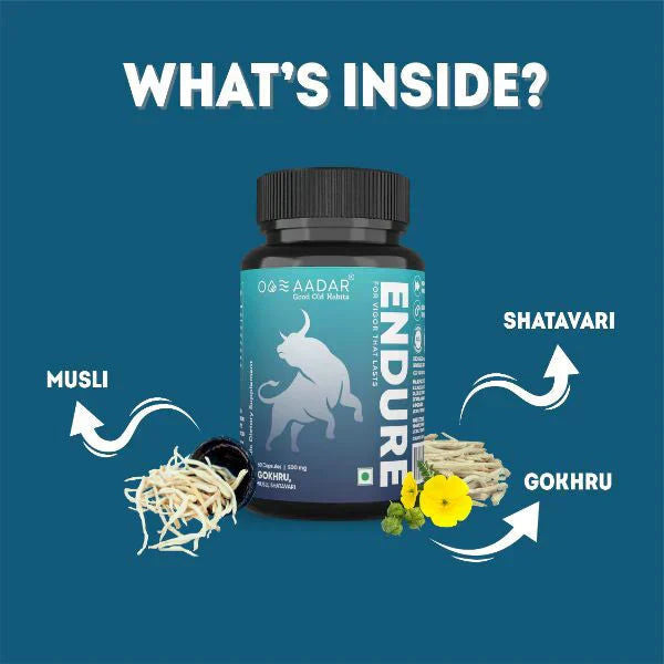 Herbal Max Testo & Aadar Endure Capsules