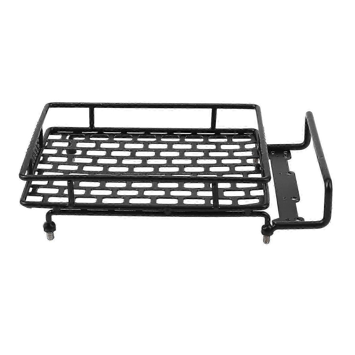 Roof Luggage Rack Led Light Bar For Wrangler Cc01 Al Scx10 Aluminum Alloy Luggage Rack Car Roof