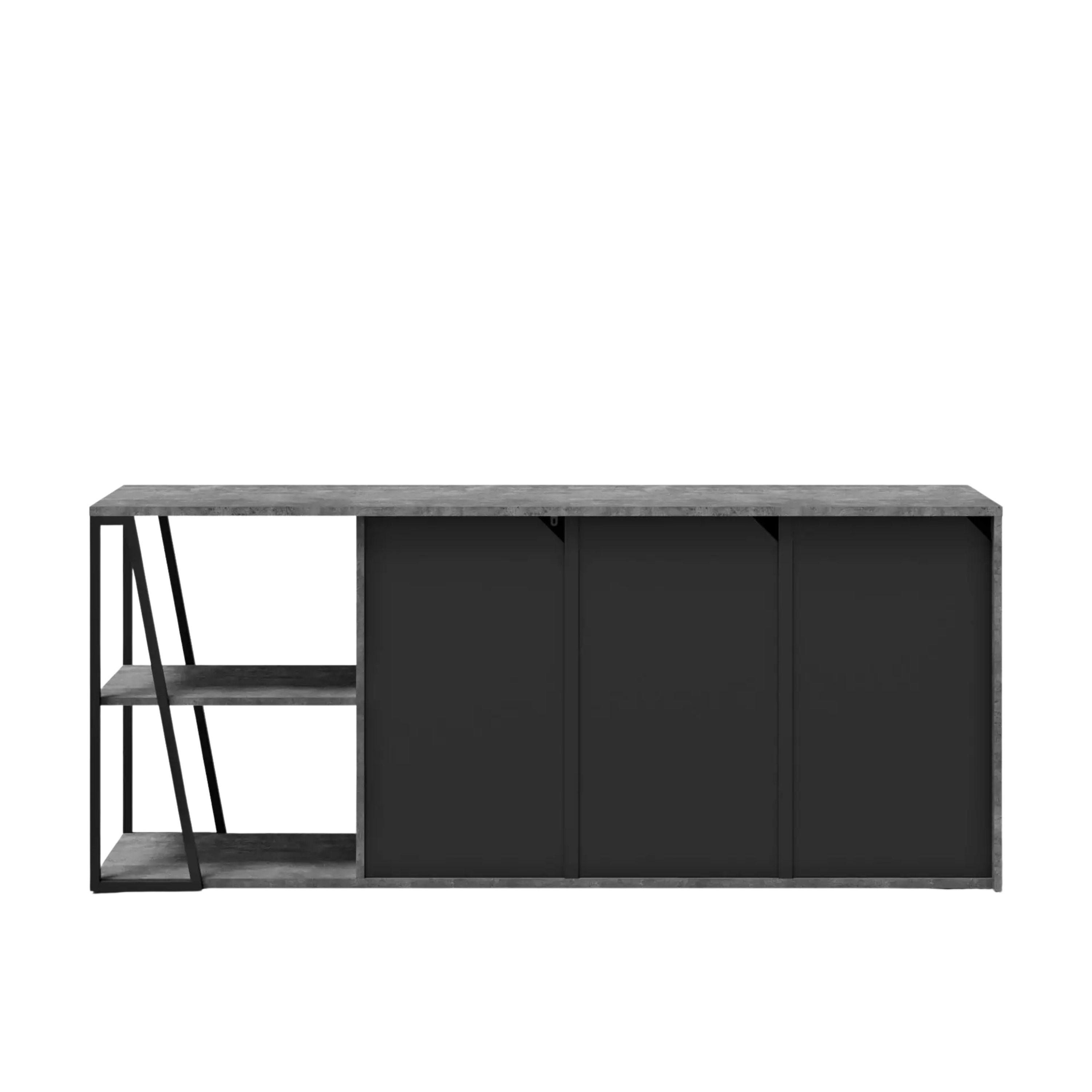 Albi Concrete Look TV Stand