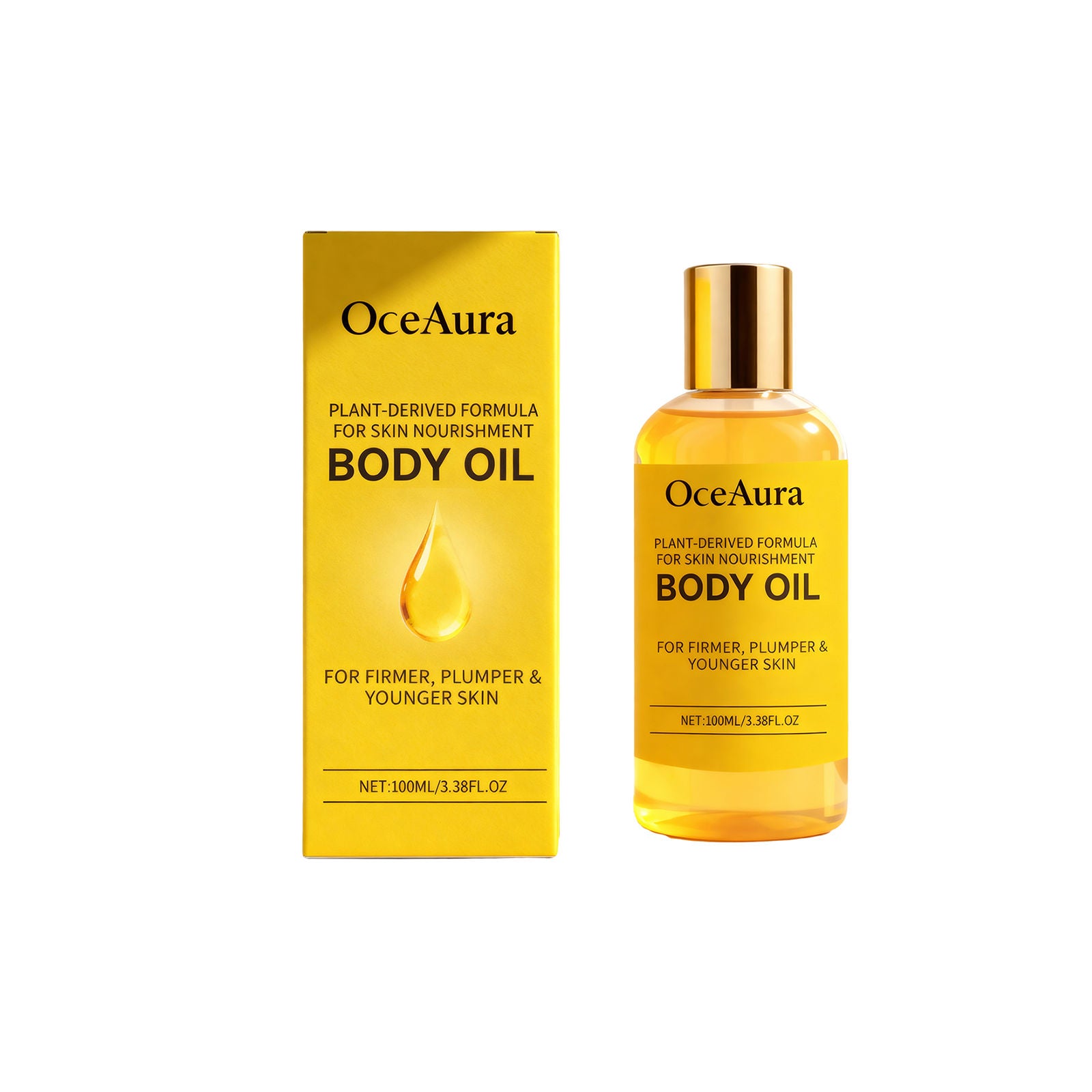 Body Essential Oil, Deep Nourishing Moisturizer, Natural Skin Care, Gentle & Non-Irritating ,100ml