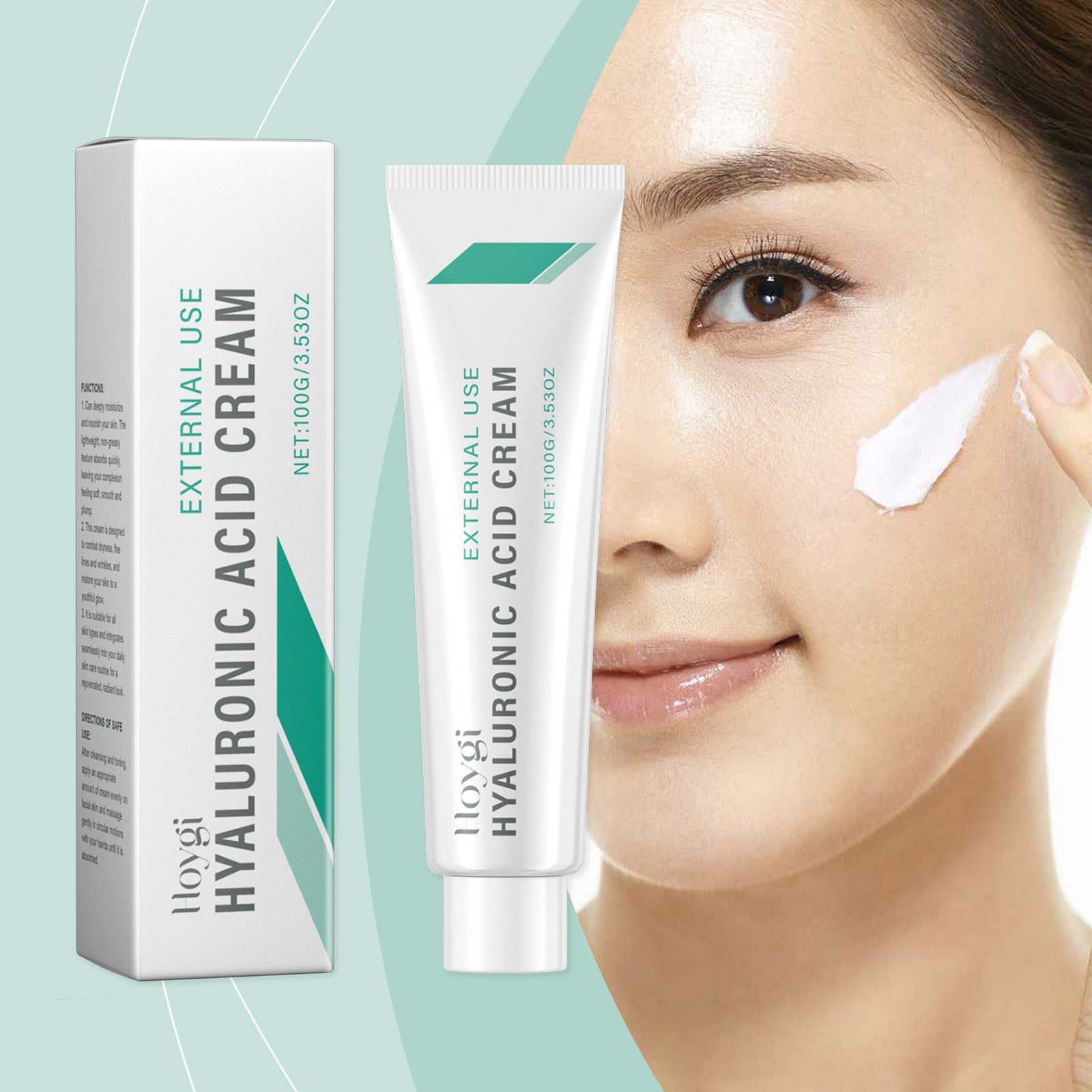 Deep Moisturizing Facial Care Cream, Hydrating, Brightening, Non-Greasy, All-Day Moisture ,100g