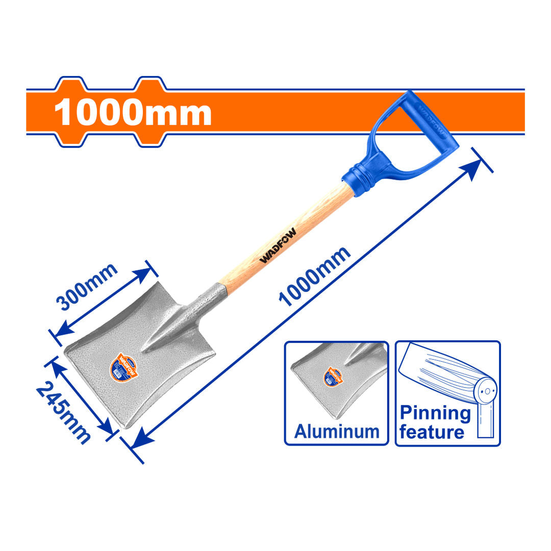 WADFOW Aluminum-alloy shovel D-handle