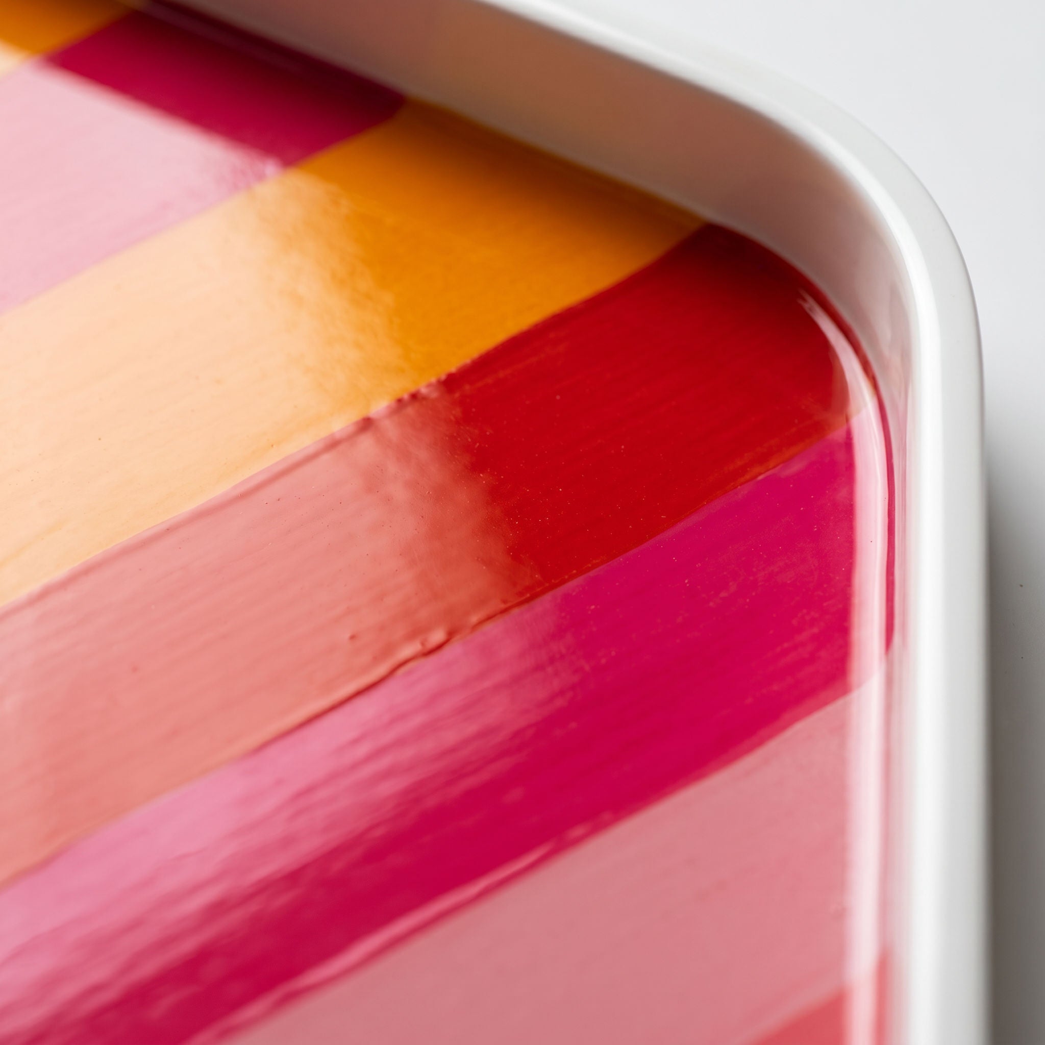 Tati deco Striped tray set of 3