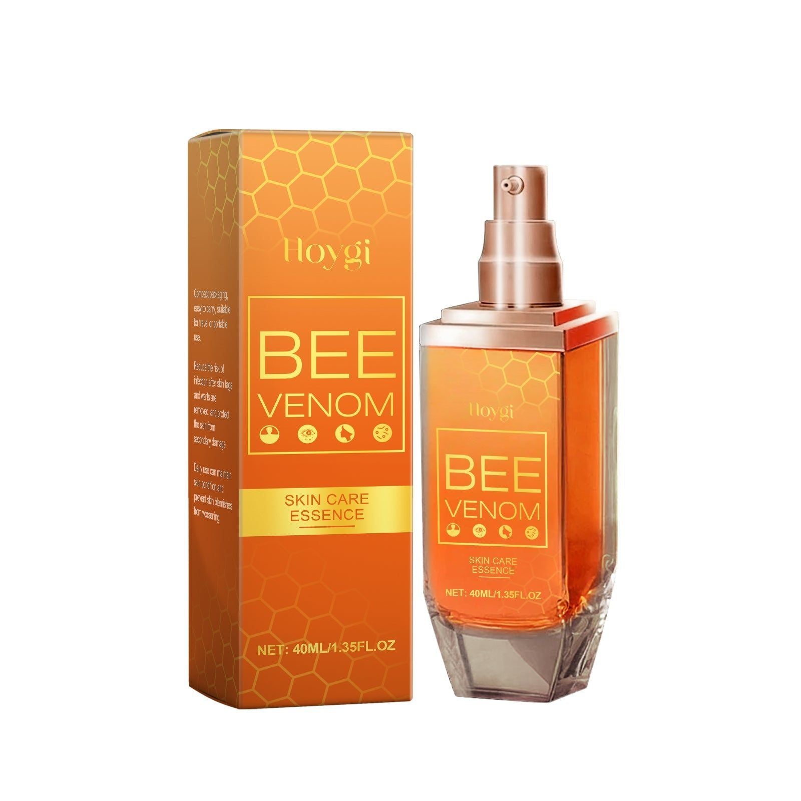 Beespoison Keyu Essence Skin Care, Gentle Wart & Mole Remover, Moisturizing, Repair ,40ml