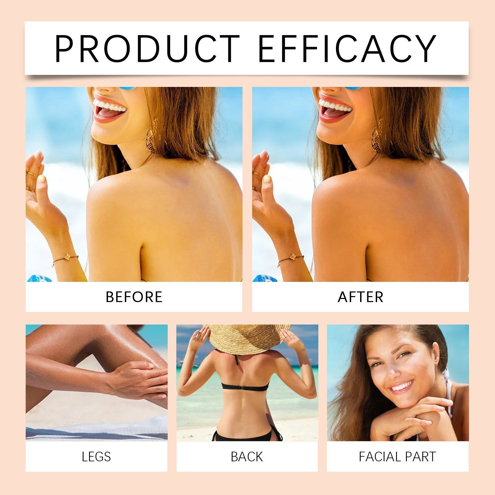 Best Tanning Gel for Radiant, Hydrated Skin, Fast Absorption, Nourishing, Bronzer ,30g