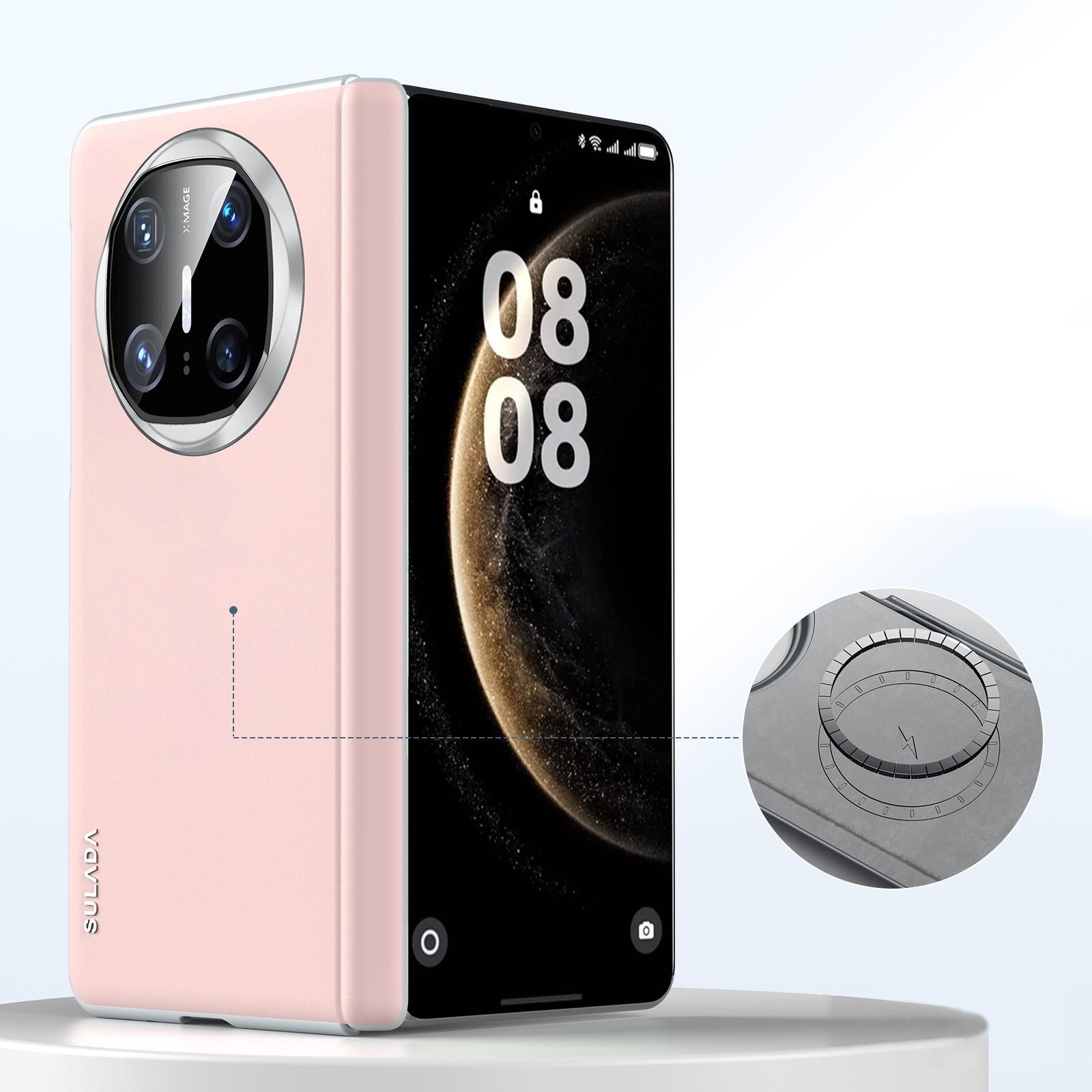 SULADA Liquid Leather Phone Case For Huawei Mate X6