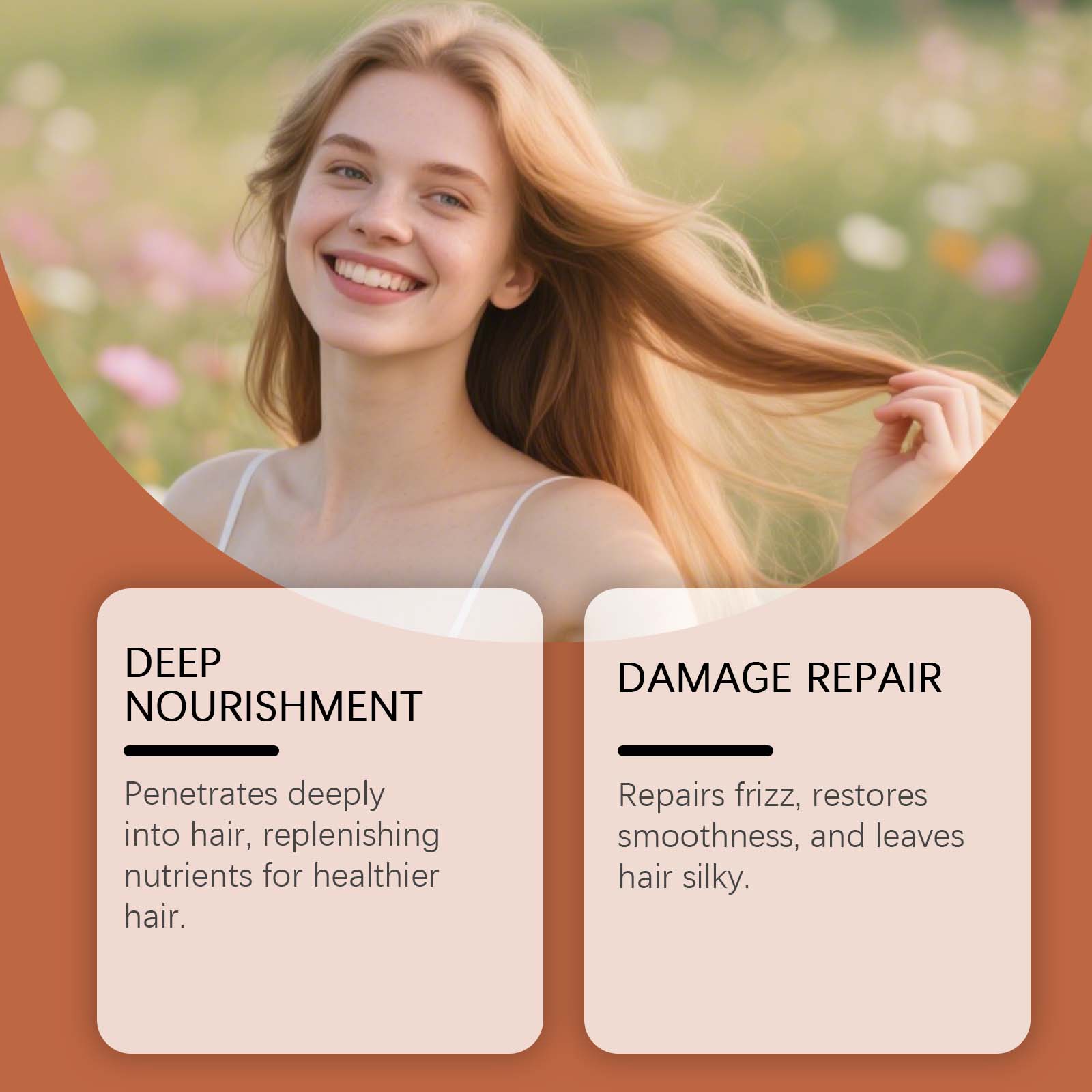 Batana Nourishing Hair Cream for Dry Hair, Deep Hydration, Frizz Repair, Hair Care Solution ,150g