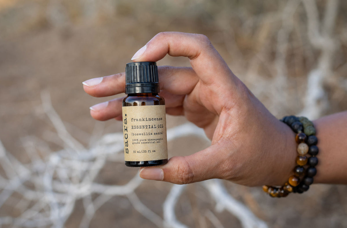 100% Pure Omani Hojari Frankincense Essential Oil (Boswellia sacra) – 30 mL