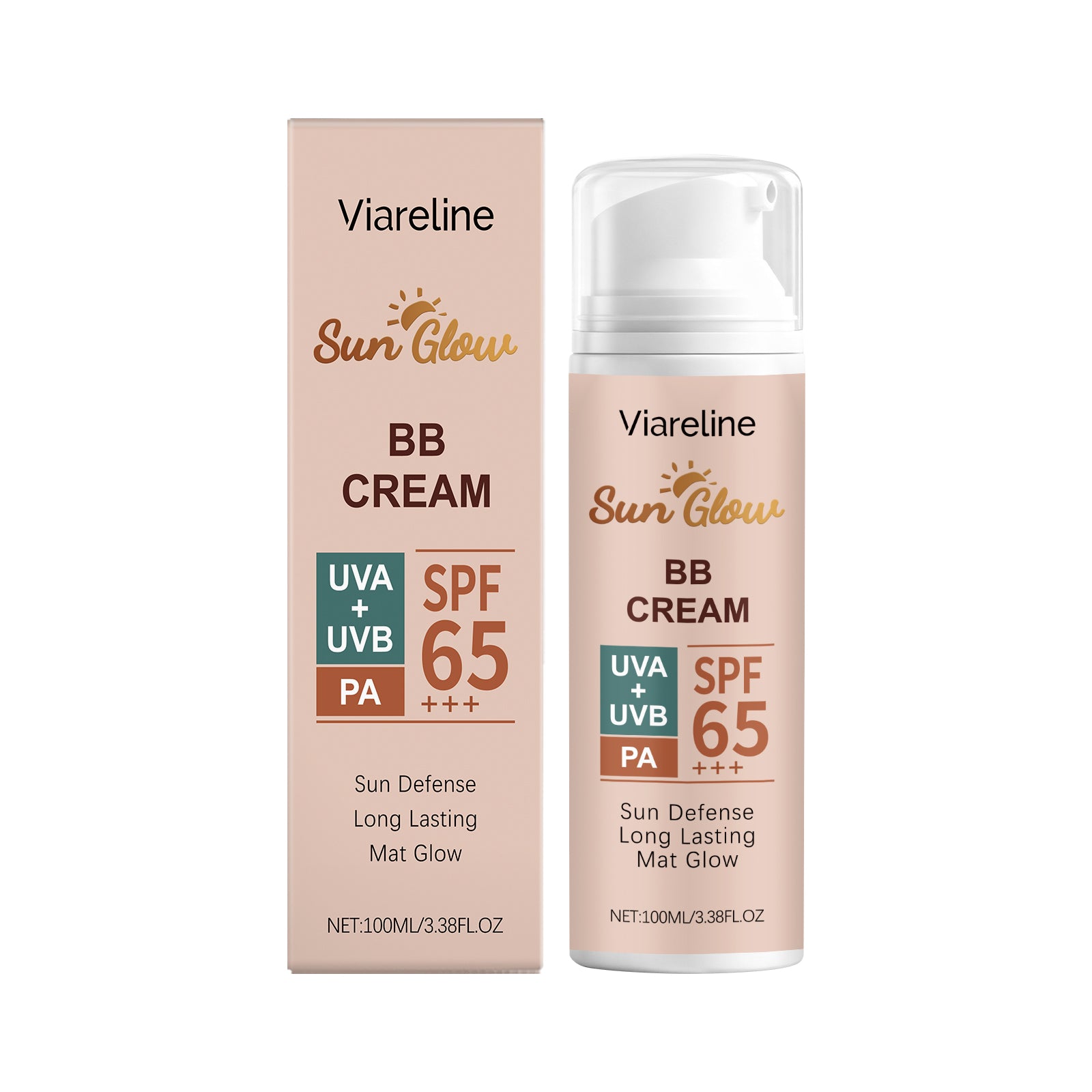 BB Cream SPF65, Refreshing Hydrating, Long-Lasting Sun Protection, Flawless Skin ,100ml