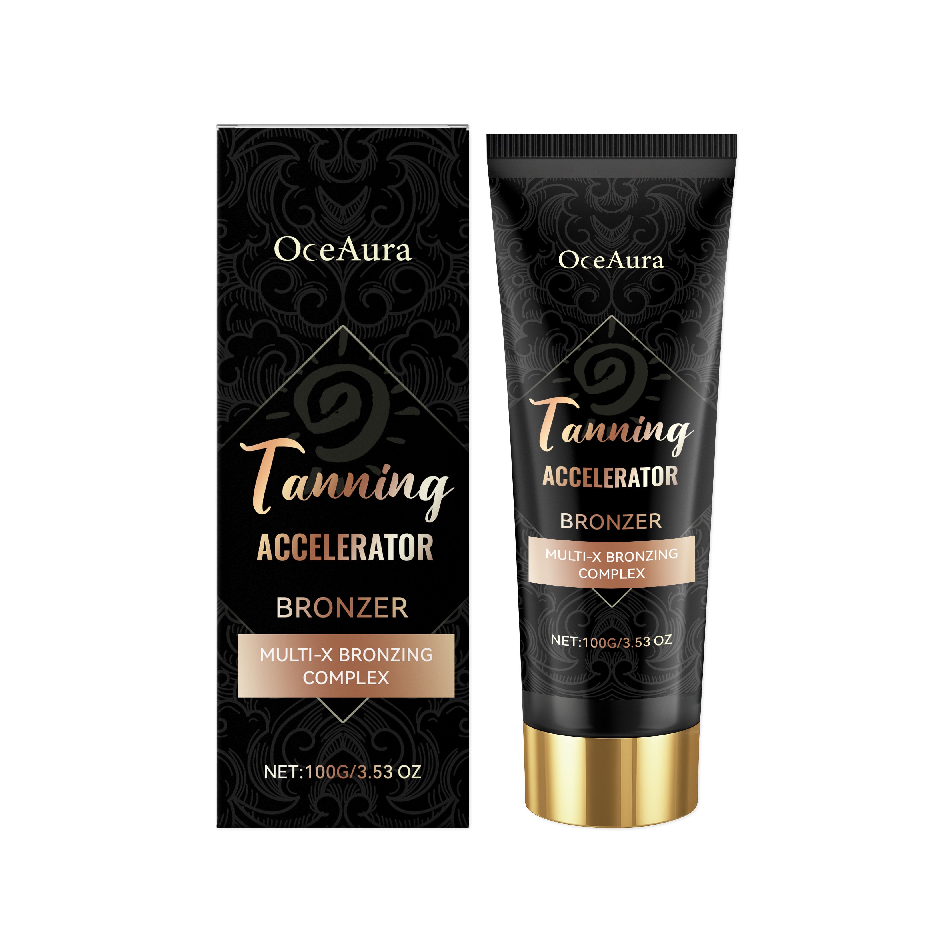 Blackening Cream for Summer Tanning, Glowing, Soft Skin, Long-Lasting Moisture ,100g