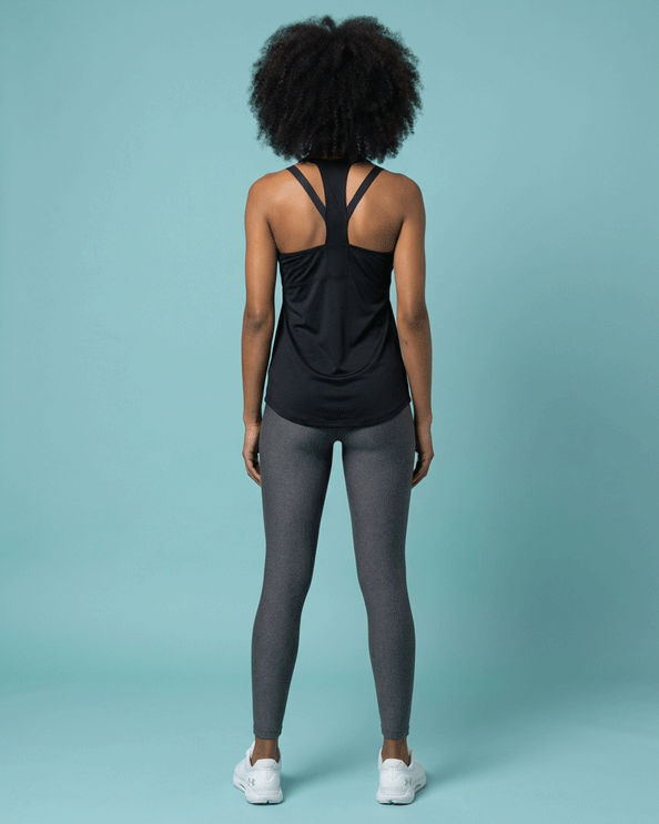 Under Armour Black Open-Back Training Tank