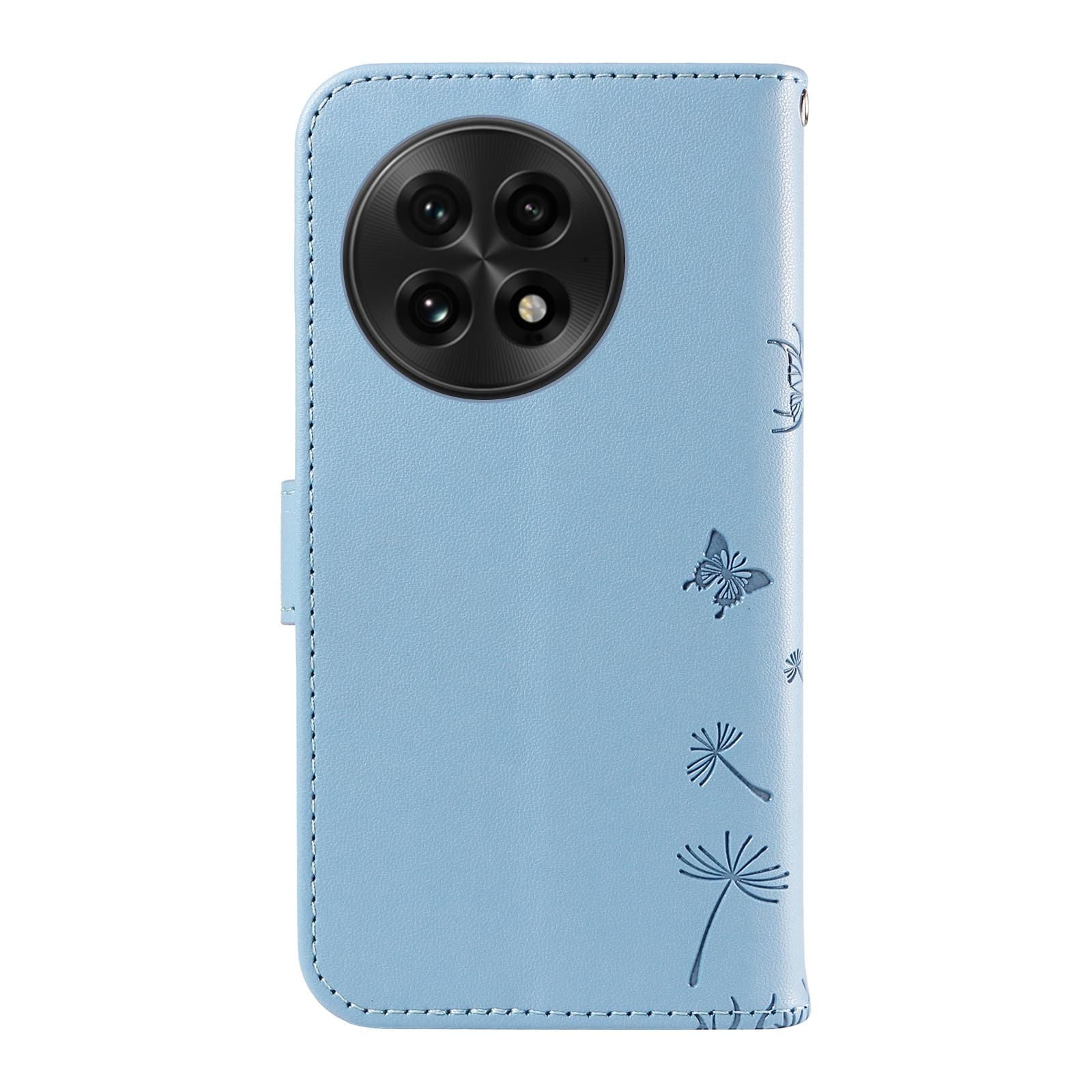 Dandelion Embossed Leather Case For OnePlus 13