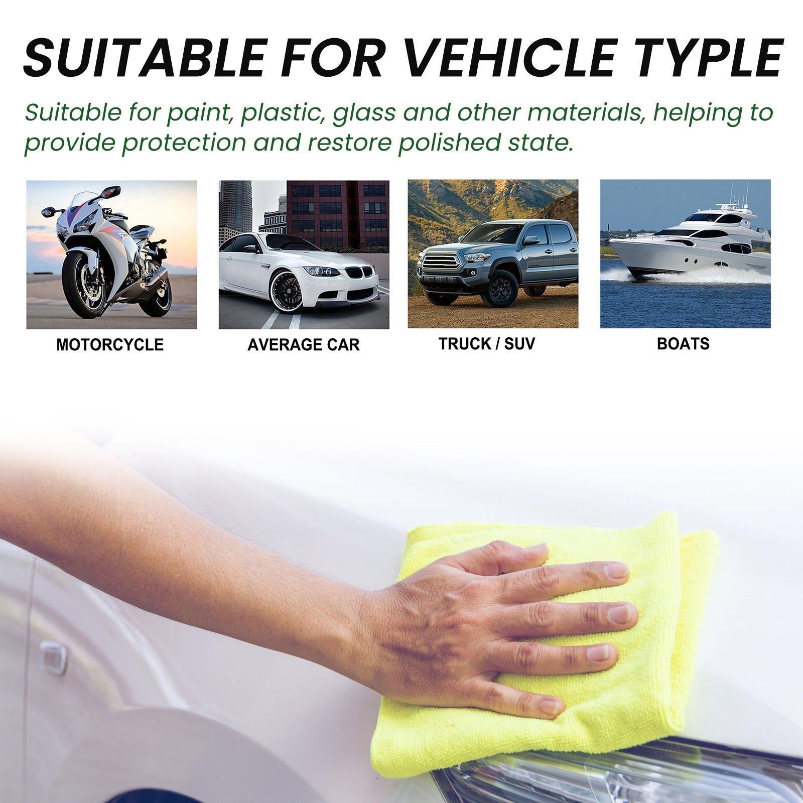 Car Scratch Care, Easy Repair, Car Polish, Scratch Remover, Car Detailing ,1set