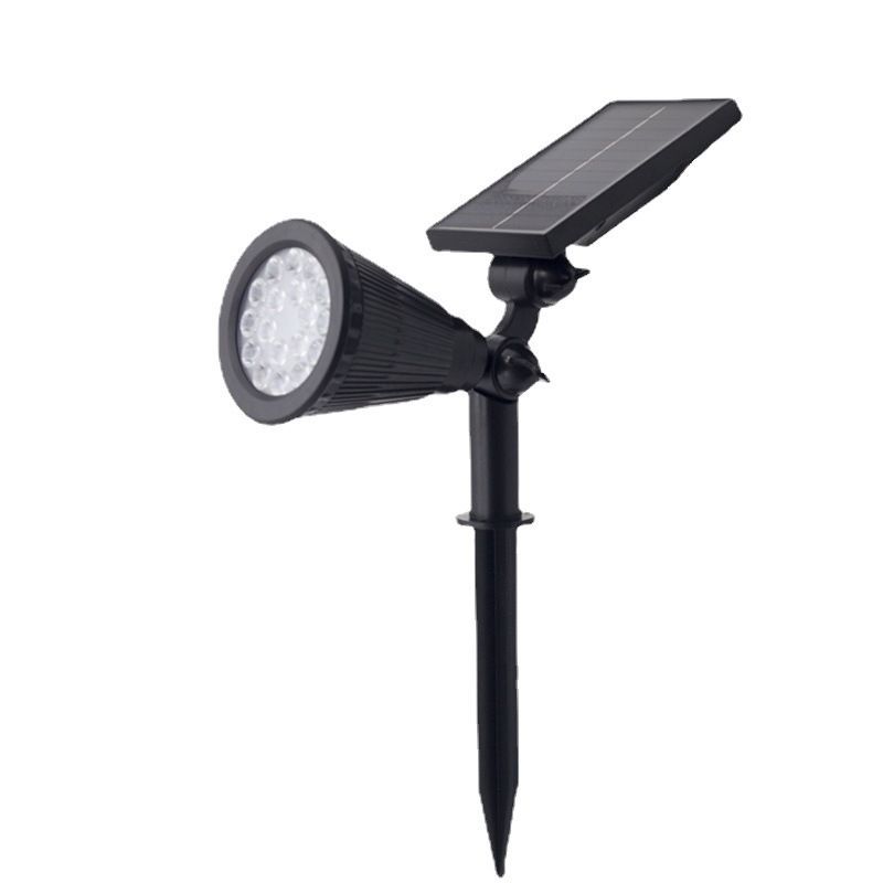 Outdoor Solar LED Spot Light 180° Adjustable Lawn Lamp Waterproof Ground Light
