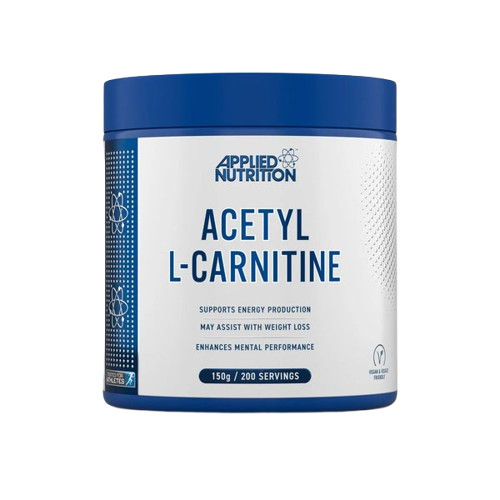 Applied Nutrition Acetyl L-Carnitine 150g Powder, 750mg Per Serving, Energy & Mental Performance Support