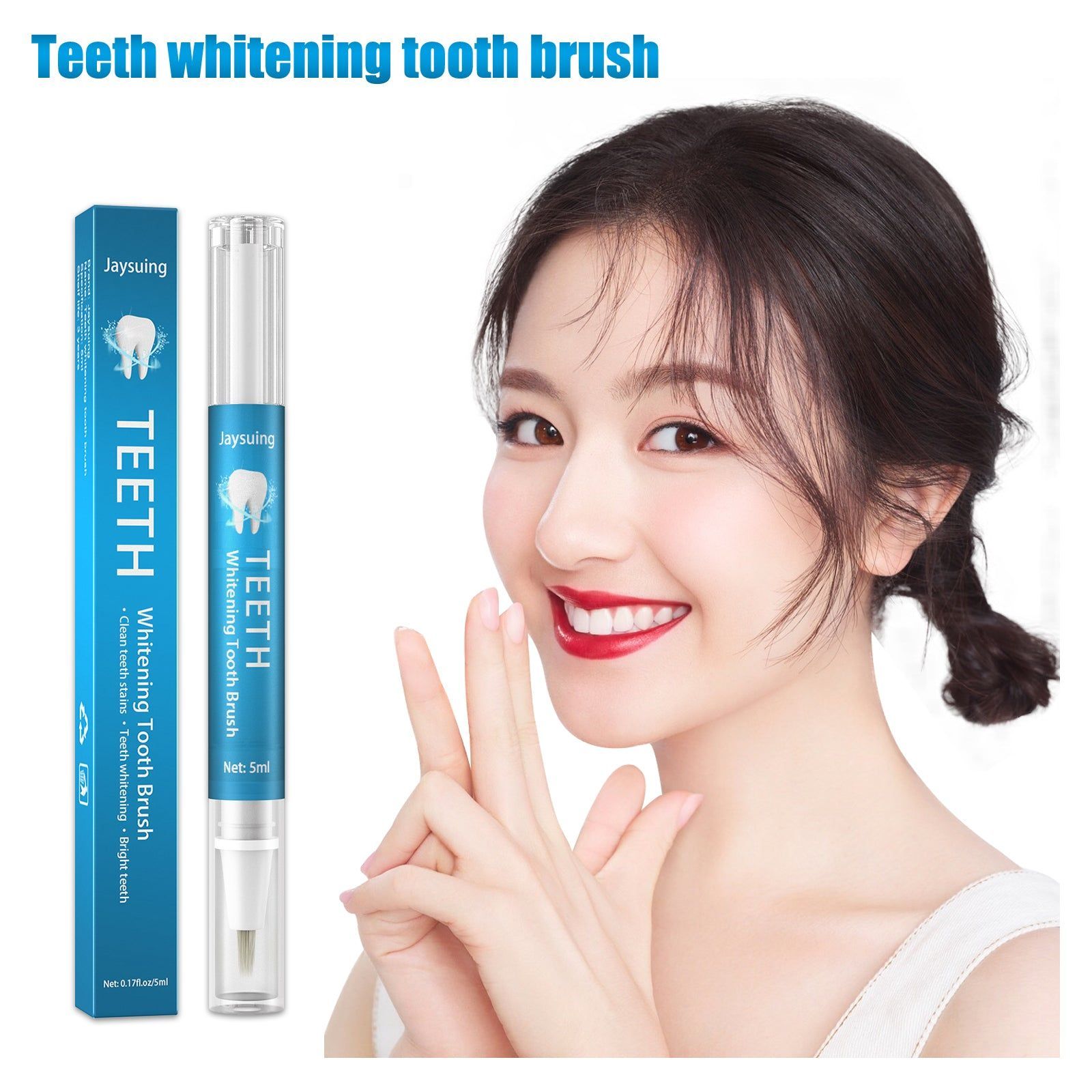 Brighten Your Smile, Remove Yellow, Smoke, Tea Stains, Teeth Whitening Pen ,5ml
