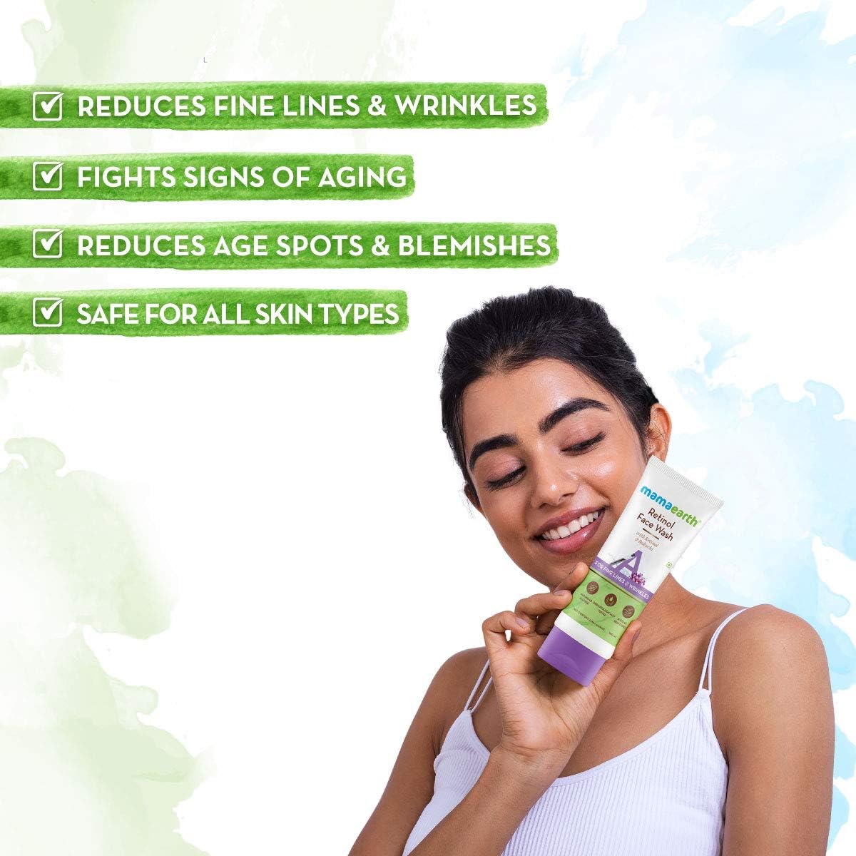 ماما إيرث غسول الوجه بالريتينول 100 مل