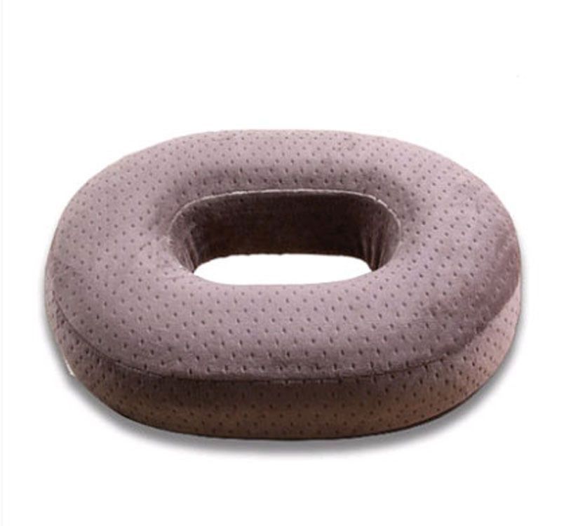 Memory Foam Ring Cushion Hemorrhoid Hollow Cushion Tailbone Donut Cushion Coccyx Pain Relief