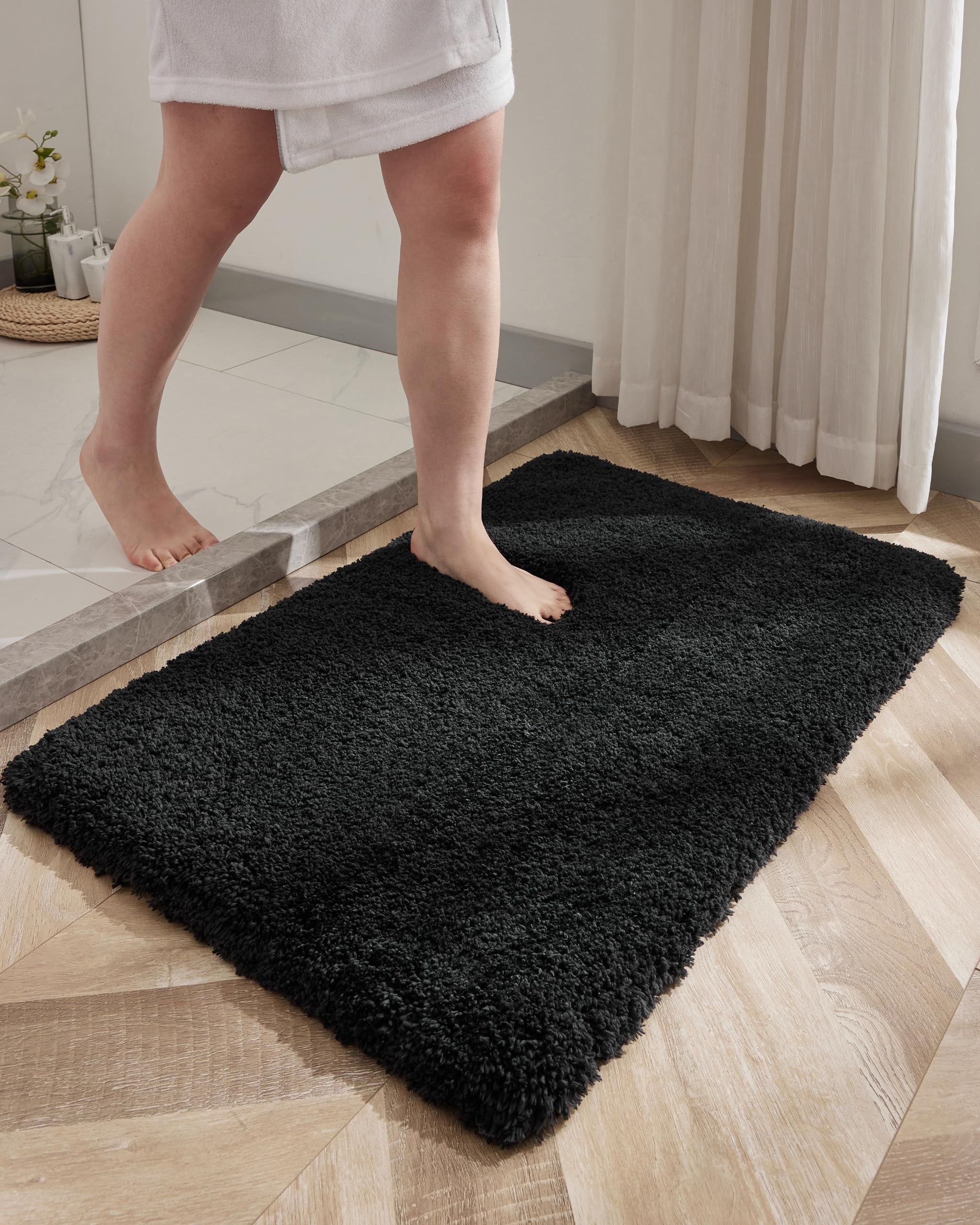 AIESY® Washable Plush Luxury Soft Shaggy Disolla Bath Mat