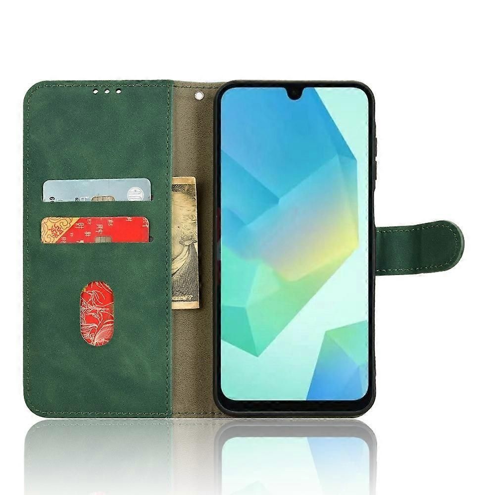 For Samsung Galaxy A16 5G Leather Case Skin-Feel Anti-Drop Wallet Flip Phone Cover