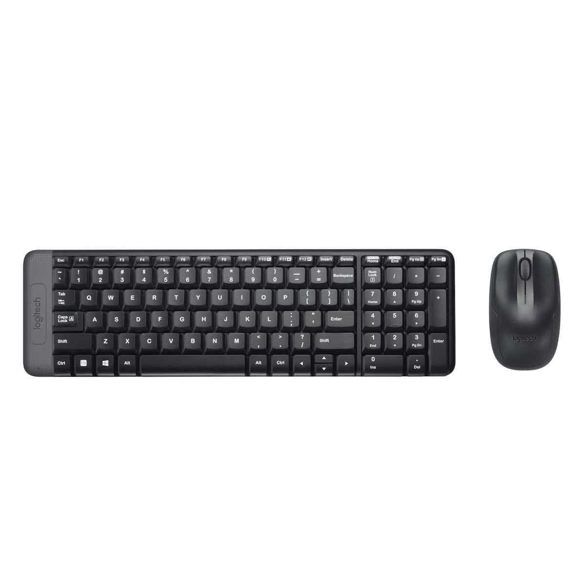 Logitech MK220 Wireless Keyboard and Mouse Combo, Compact Design