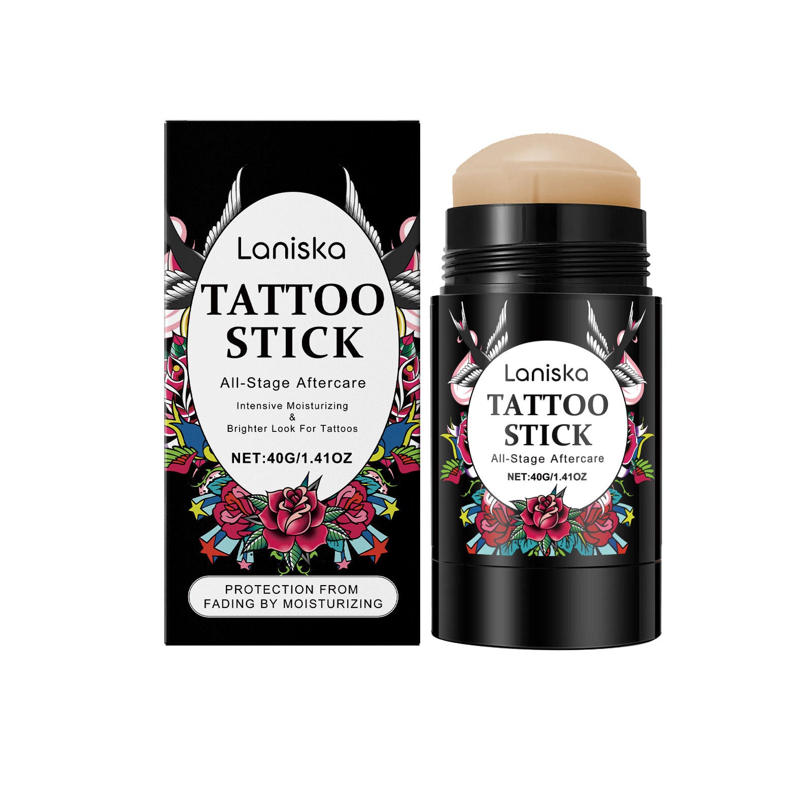 Body Care Soothing Stick, Hydrating, Gentle, Tattoo Aftercare, Moisturizer ,40g