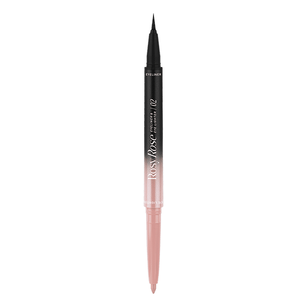 ROSY ROSE EYELINER AND EYE LIGHTER 0.3ML+0.2G BABY BRIGHT (M) 02 BRIDE PINK