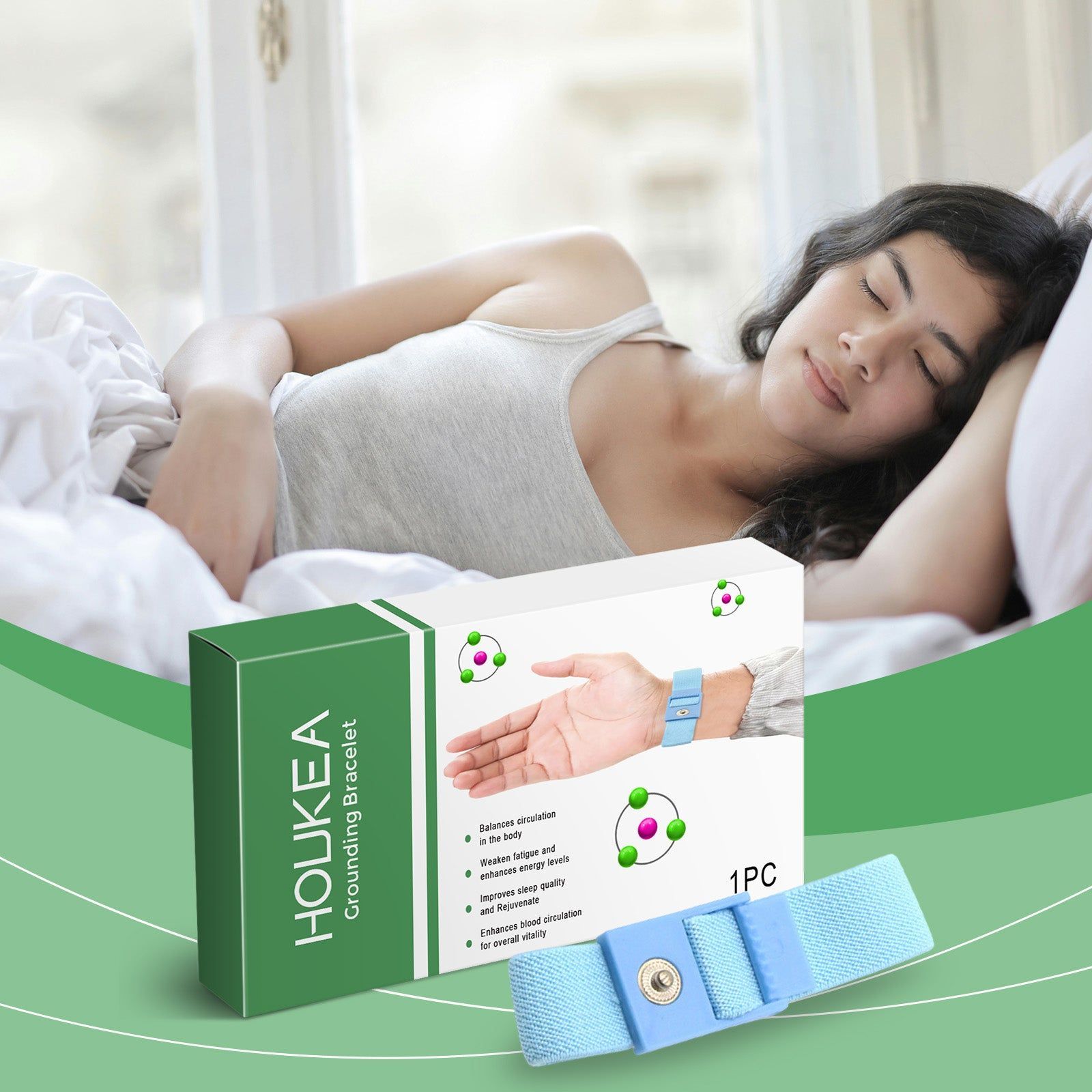 Body Care Bracelet, Enhance Vitality, Daily Portable Unisex Wellness Accessory ,1pcs