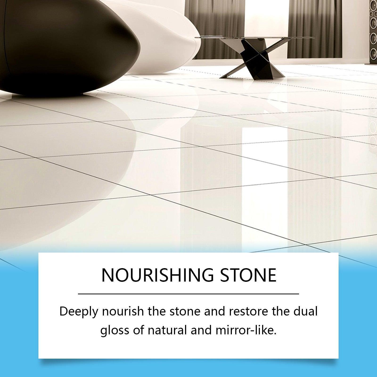 Revitalize Your Stone with Crystal Plating, Scratch Repair, Stain Remover, Waterproof Sealant ,100ml