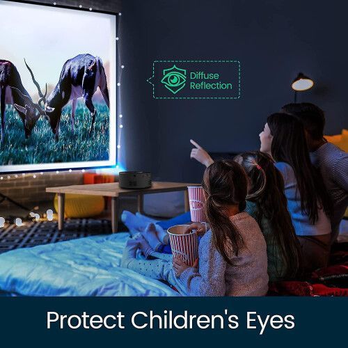 Mini Led Projector Hd 1080p Home Movie Projector With Remote Control