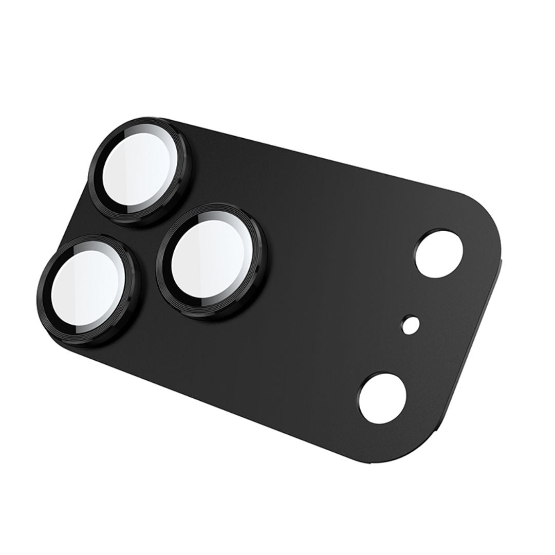 Hoco V16 Armor Metal Integrated Lens Glass for iPhone 18 Pro, 3D Full Coverage, Aluminum Alloy Protection