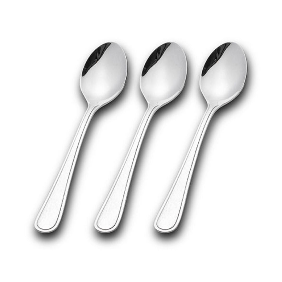 Nava Stainless Steel Tea Spoon Siren, Set of 3pcs