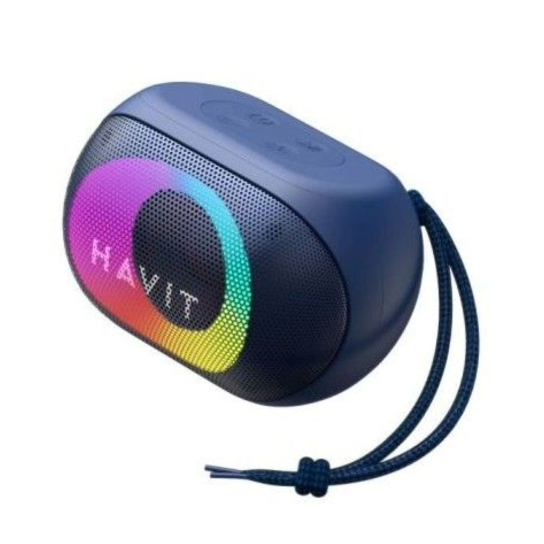 Havit SK885BT Multi-Function RGB Bluetooth Speaker, IPX5 Waterproof, TWS Pairing, 11H Playtime