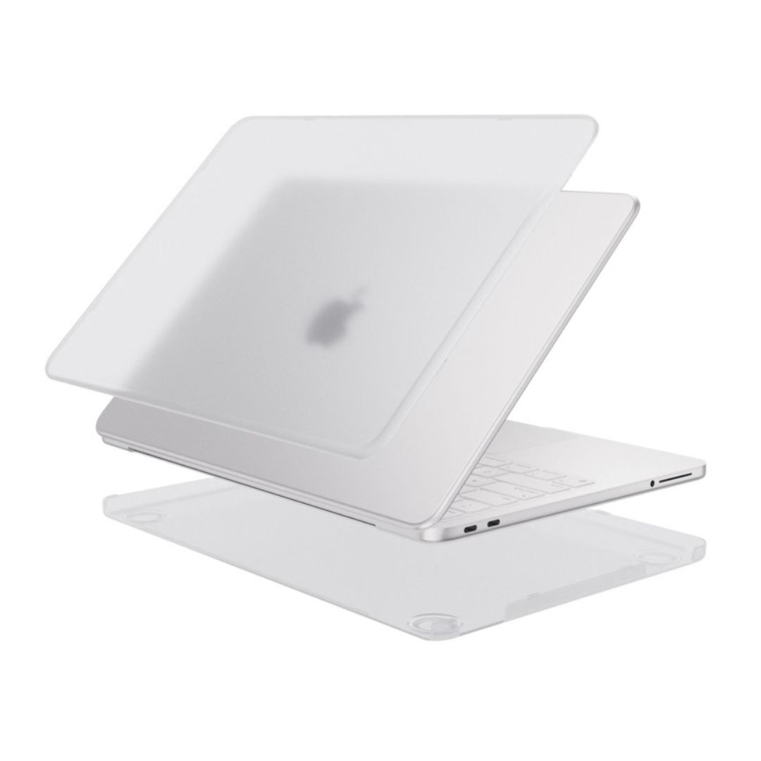 Infinyty Aerix Matte Hard Shell Laptop Case for MacBook Air 13 inch, Clear