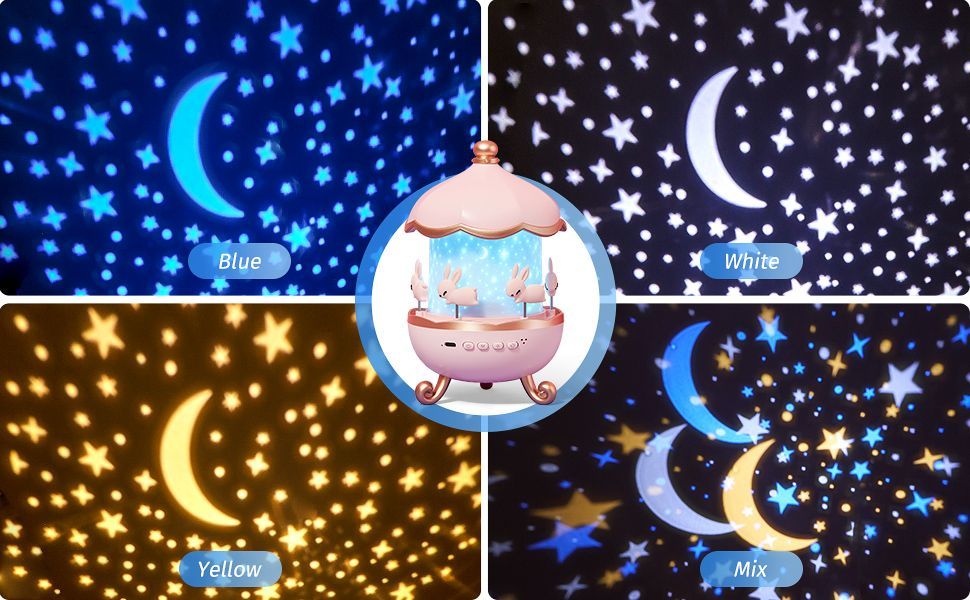 Night Light Projector For Kids Multifunctional Universe Night Light Audio