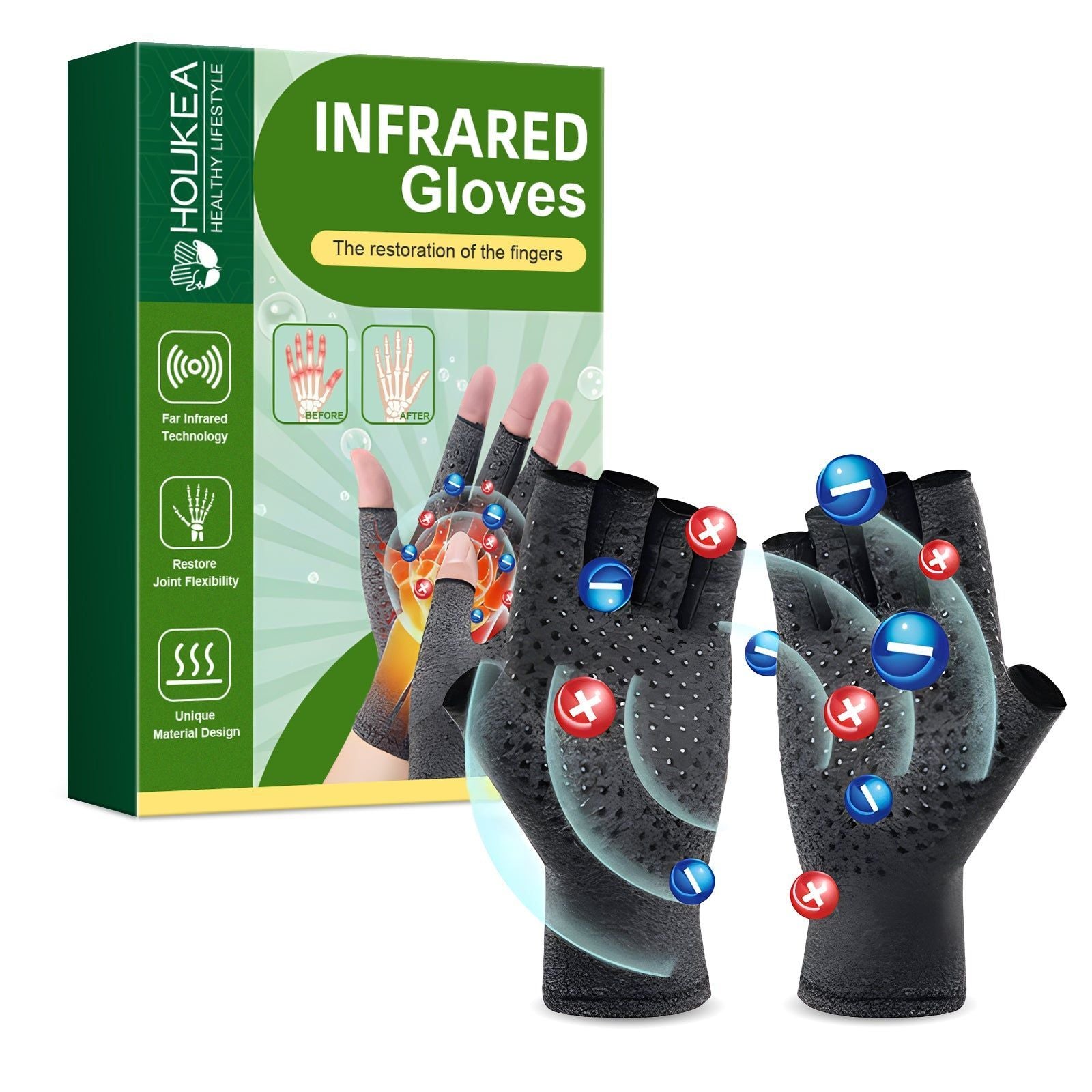Relieve Thumb & Finger Pain, Advanced Joint Care Gloves for Comfort & Swelling ,1 pair