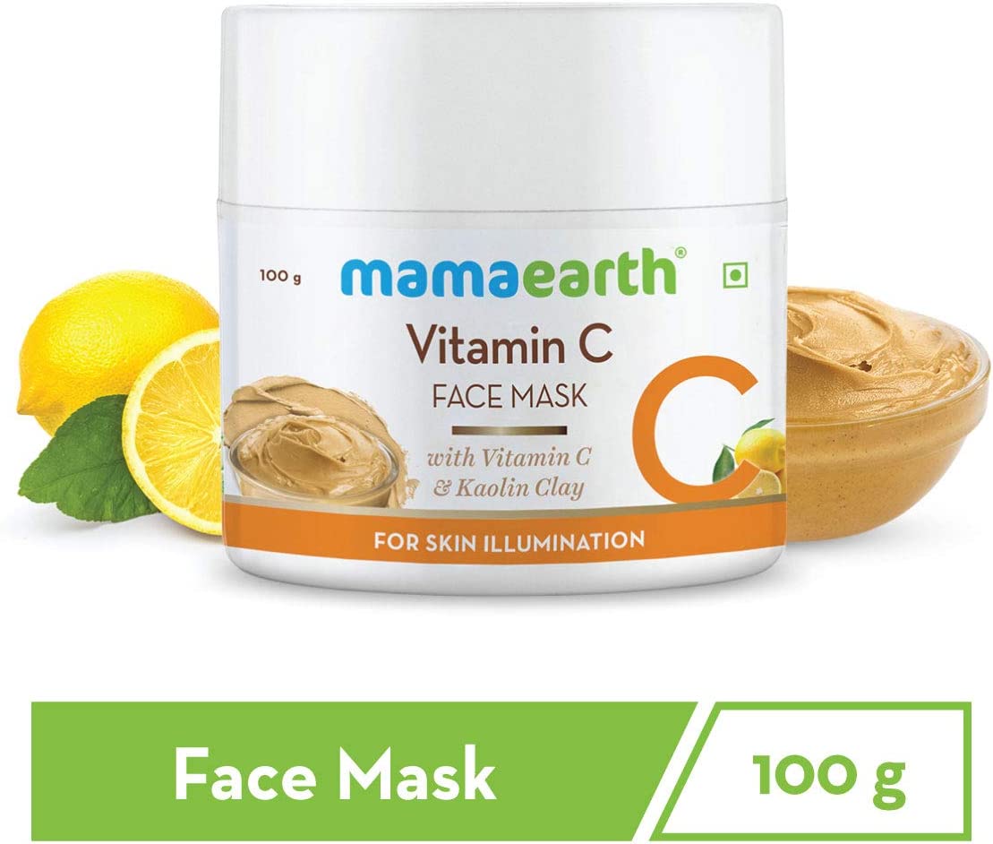 Mamaearth Vitamin C Face Mask for Skin Illumination - 100 g