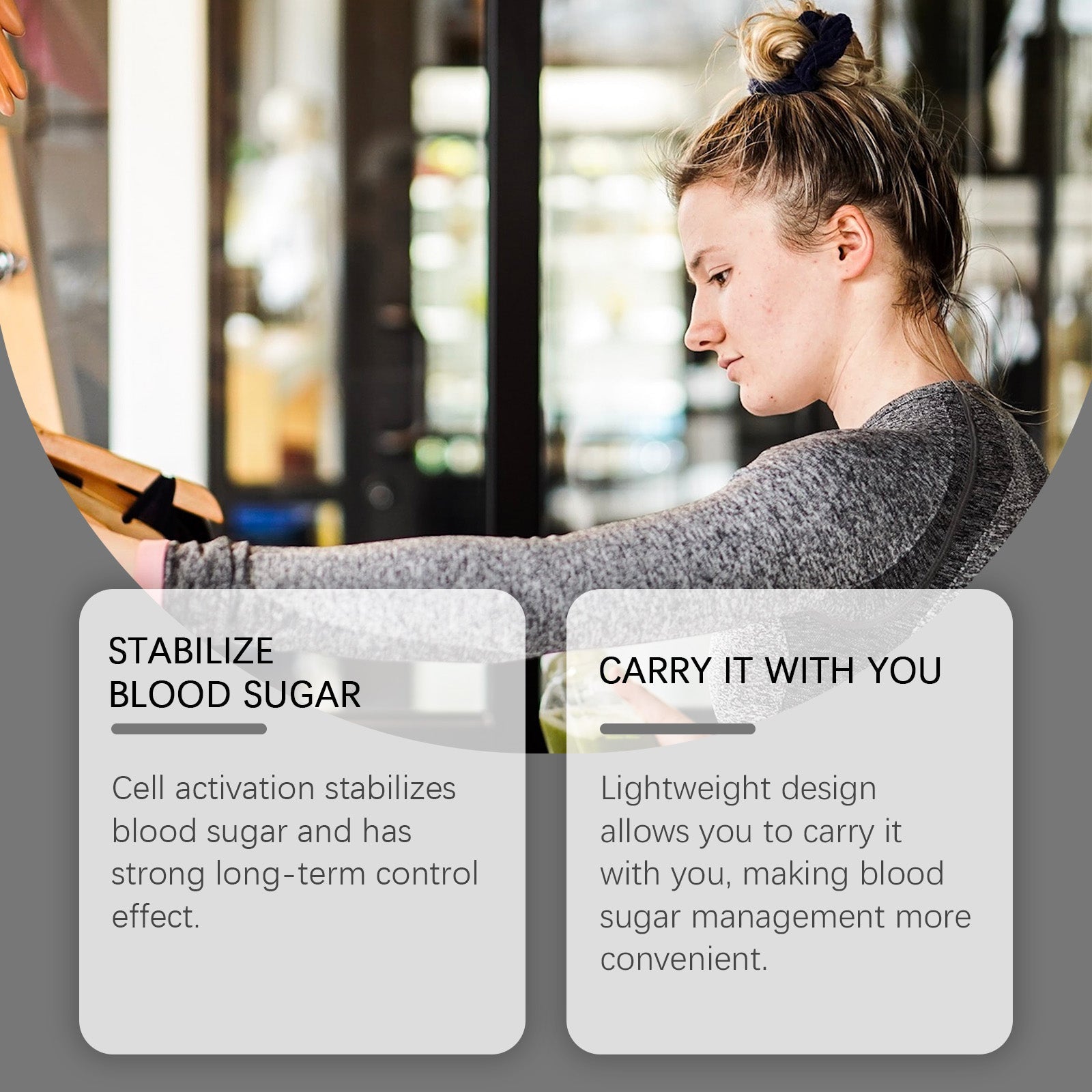 Body Care Irradiation Device, Portable Blood Sugar Support, Daily Wellness ,1pcs